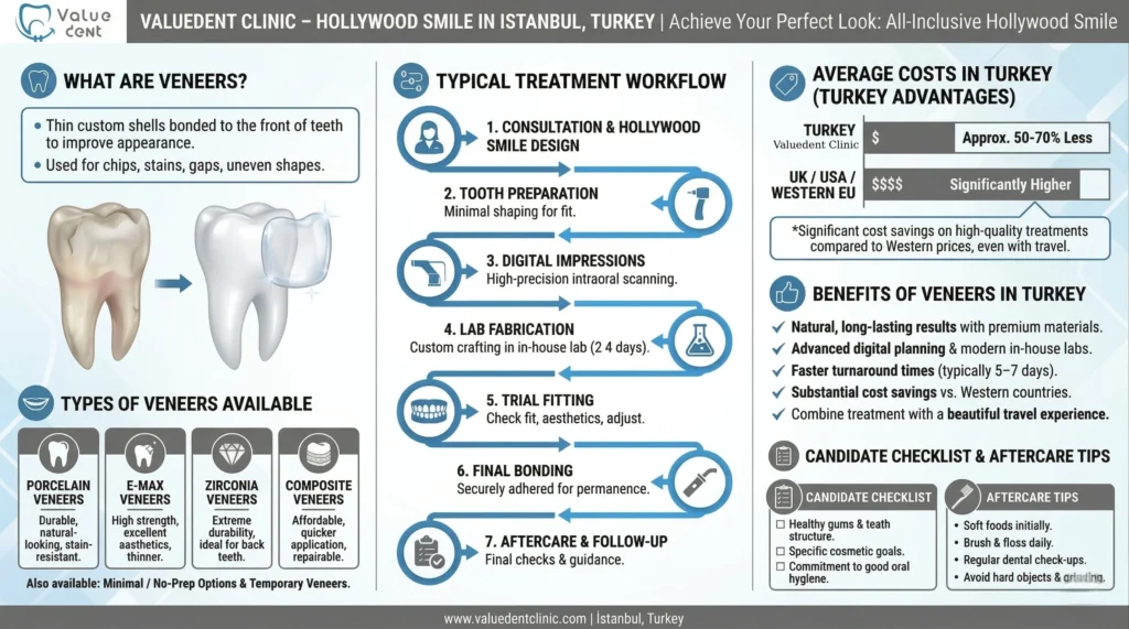 valuedent clinic hollywood smile in istanbul turkey