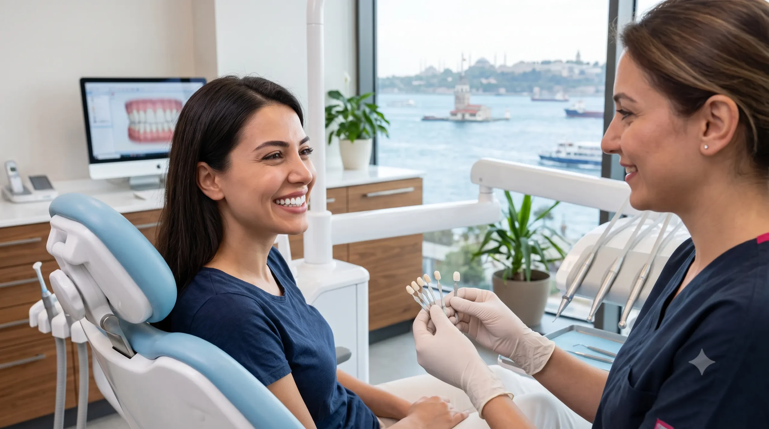 How to Choose Between E-Max Veneers and Zirconia Crowns for Your Hollywood Smile in Istanbul Turkey