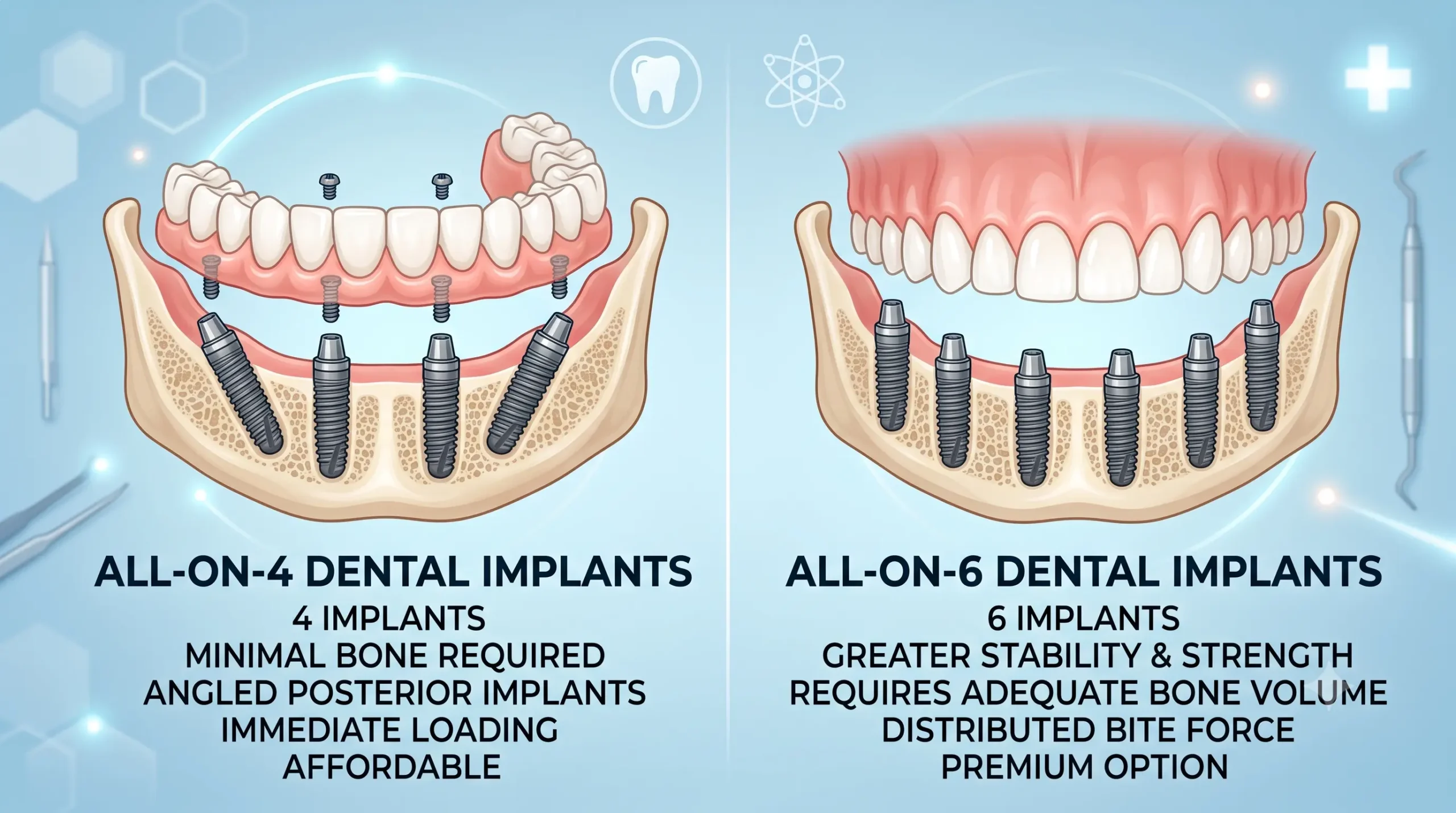 All-on-4 vs. All-on-6 - Valuedent Clinic