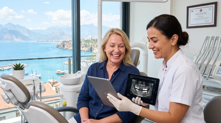 Full mouth dental implants Turkey price Antalya
