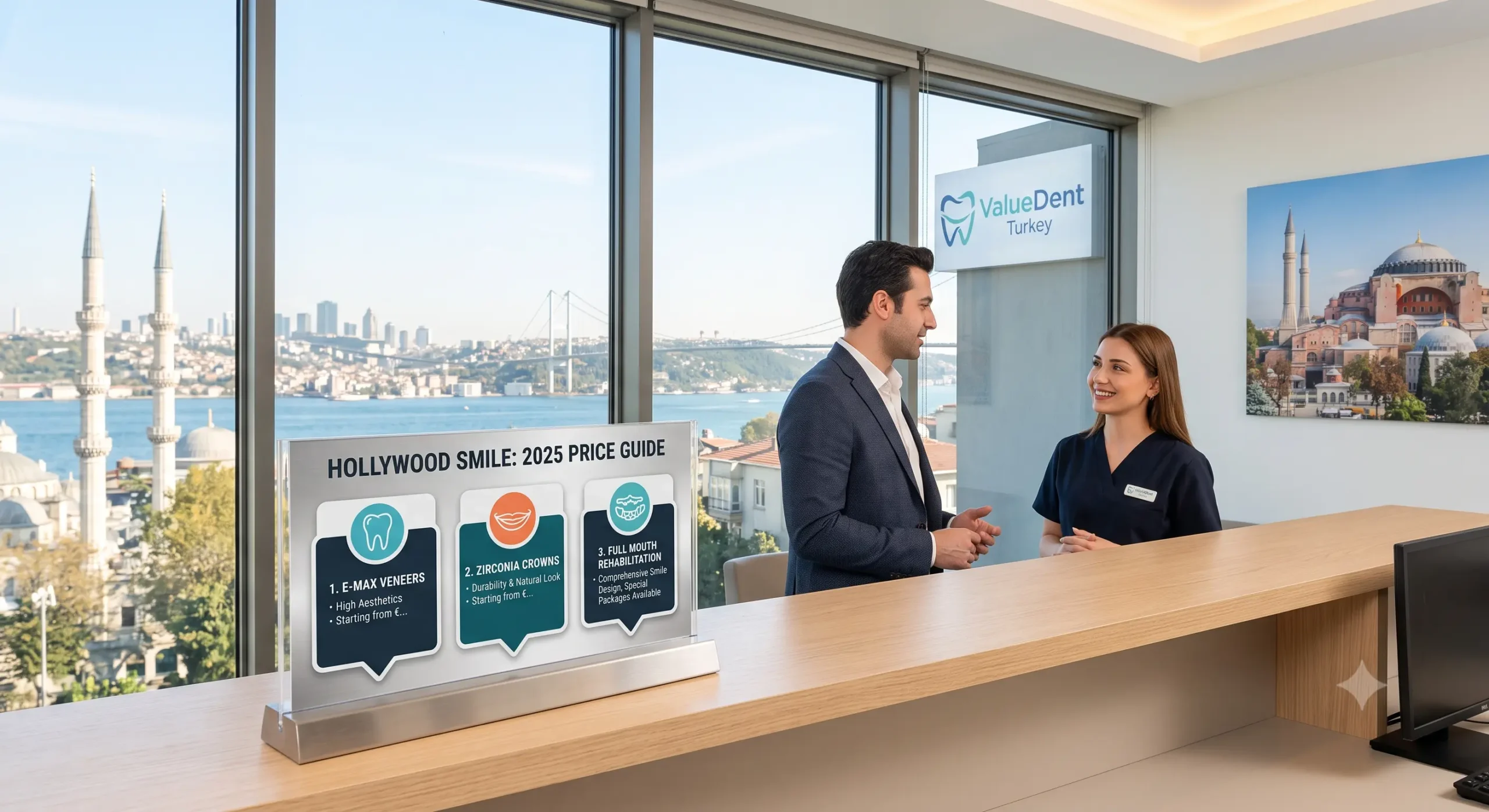 Hollywood Smile Istanbul Cost - Valuedent Clinic